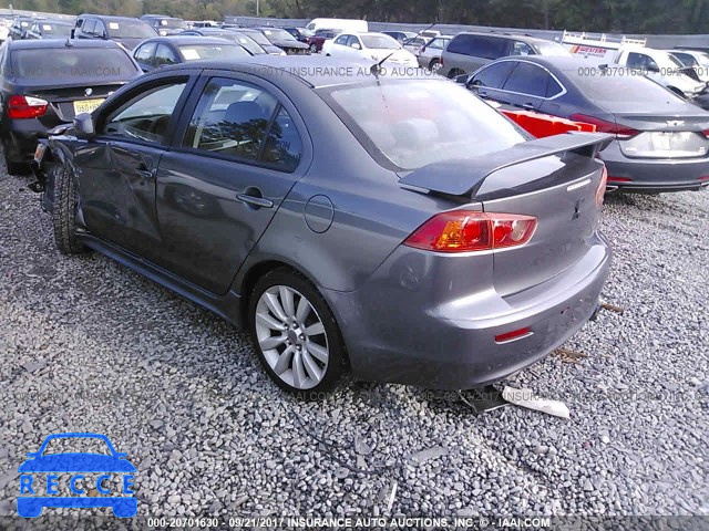 2008 Mitsubishi Lancer GTS JA3AU86U98U000793 image 2