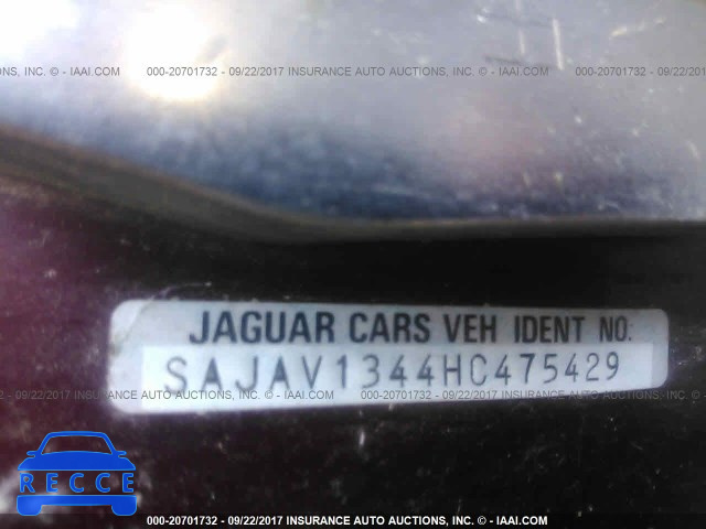 1987 Jaguar XJ6 SAJAV1344HC475429 image 8