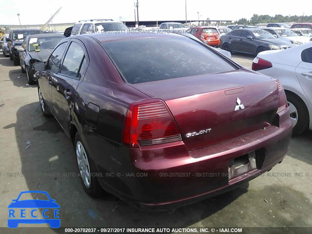 2007 Mitsubishi Galant 4A3AB36F97E047095 зображення 2