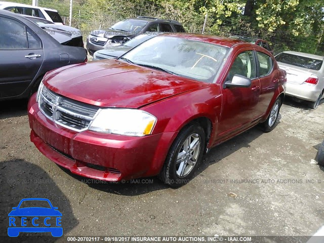 2008 Dodge Avenger 1B3LC56K28N656632 зображення 1