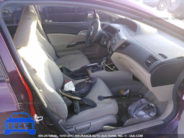 2012 Honda Civic 2HGFB2F54CH594841 зображення 4