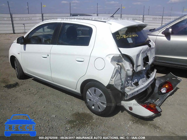 2015 Mitsubishi Mirage ML32A3HJ5FH008869 image 2