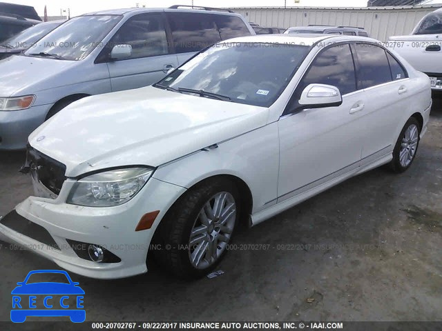 2009 Mercedes-benz C WDDGF54X99R051304 image 1