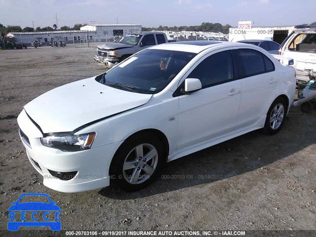 2009 Mitsubishi Lancer ES/ES SPORT JA3AU26U79U041597 зображення 1