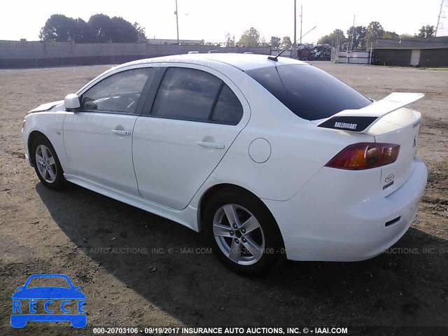 2009 Mitsubishi Lancer ES/ES SPORT JA3AU26U79U041597 image 2