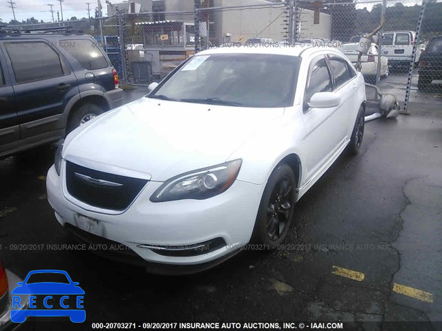 2014 Chrysler 200 1C3CCBCG8EN172381 зображення 1