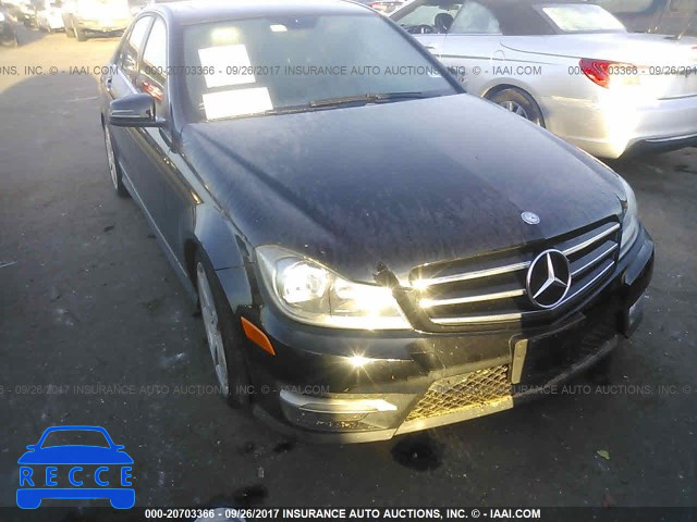 2014 Mercedes-benz C WDDGF4HB2EA952127 image 0