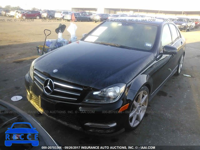 2014 Mercedes-benz C WDDGF4HB2EA952127 image 1