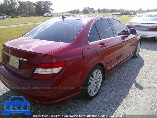 2008 Mercedes-benz C WDDGF54X08F080707 image 3