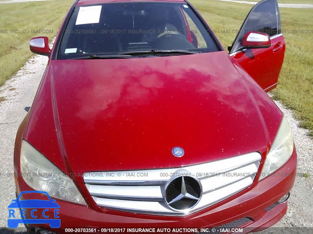 2008 Mercedes-benz C WDDGF54X08F080707 image 5