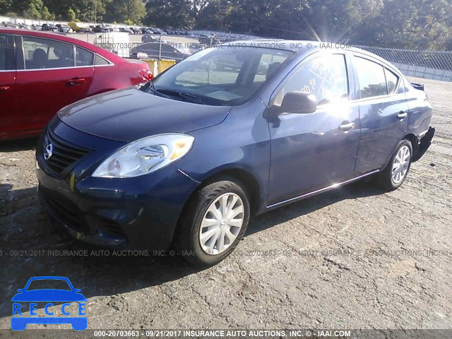 2013 Nissan Versa 3N1CN7AP8DL845242 зображення 1