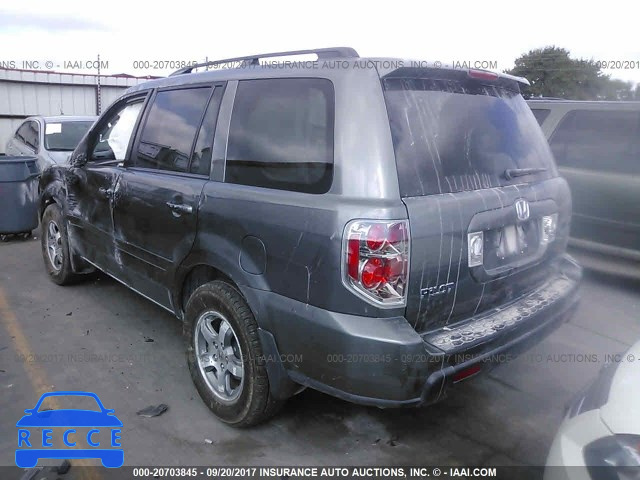 2007 Honda Pilot 5FNYF28577B035434 зображення 2