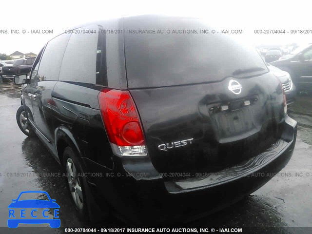 2008 Nissan Quest 5N1BV28U58N102062 image 2