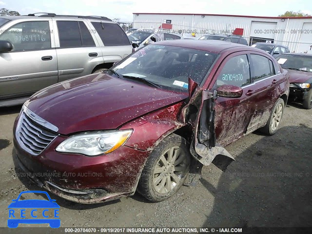 2012 Chrysler 200 1C3CCBBBXCN109186 image 1