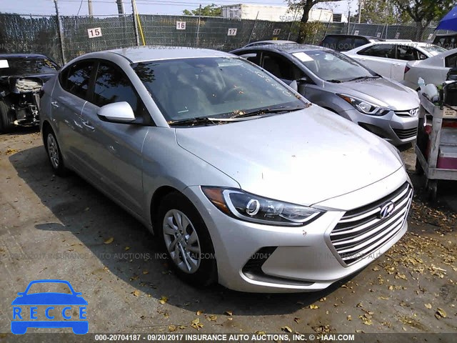 2017 HYUNDAI ELANTRA 5NPD74LF7HH083753 image 0