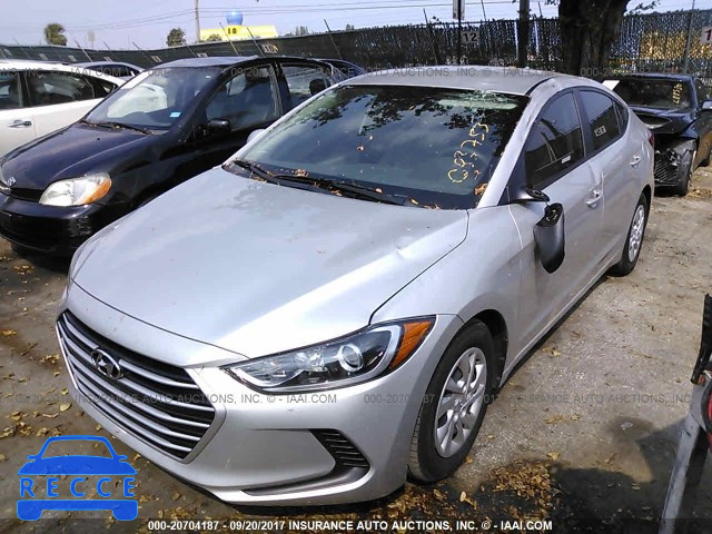 2017 HYUNDAI ELANTRA 5NPD74LF7HH083753 image 1