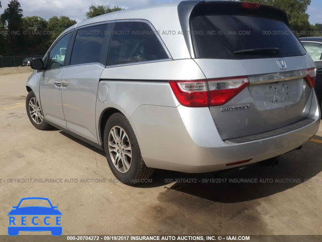 2013 Honda Odyssey EXL 5FNRL5H62DB090702 image 2