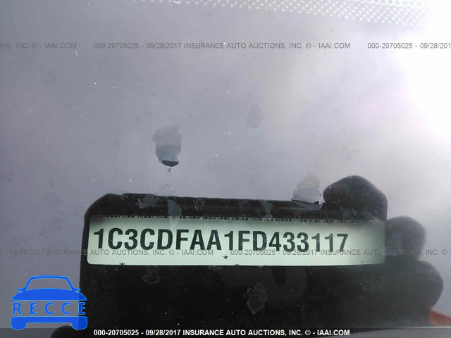 2015 Dodge Dart 1C3CDFAA1FD433117 зображення 8