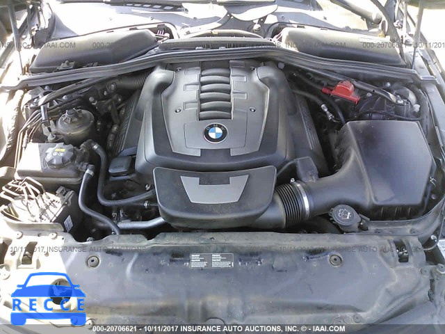 2008 BMW 550 I WBANW53518CT53718 image 9