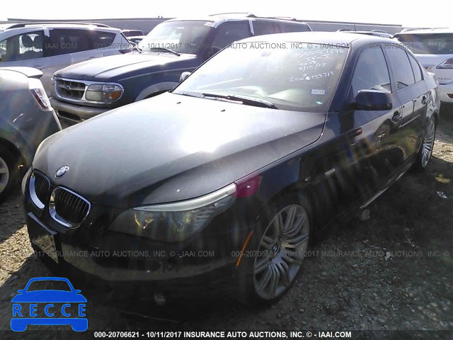 2008 BMW 550 I WBANW53518CT53718 image 1