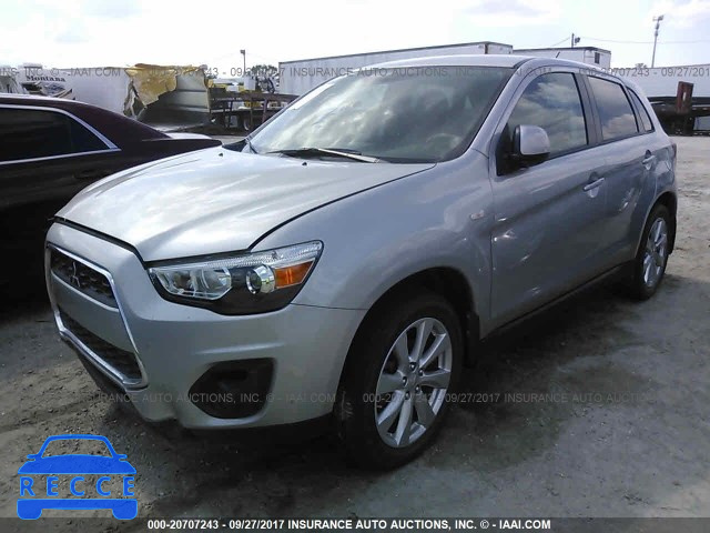 2015 Mitsubishi Outlander Sport 4A4AP3AU0FE042286 image 1