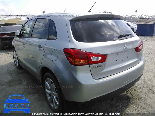 2015 Mitsubishi Outlander Sport 4A4AP3AU0FE042286 image 2