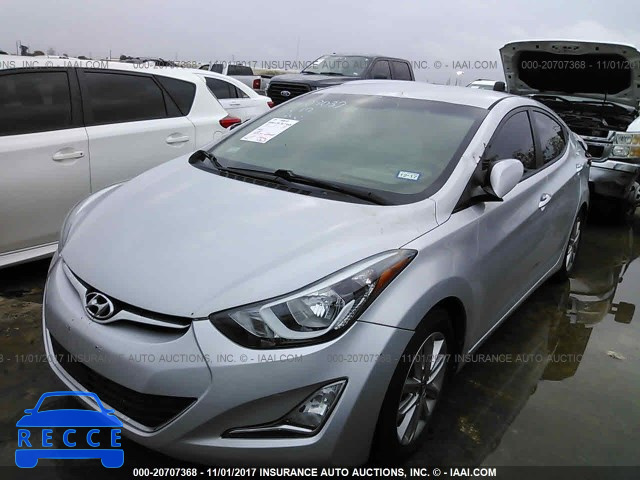 2014 Hyundai Elantra KMHDH4AE6EU210741 зображення 1