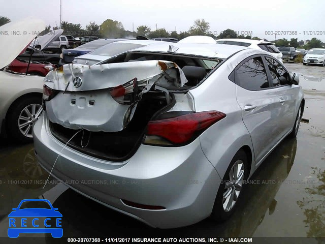 2014 Hyundai Elantra KMHDH4AE6EU210741 зображення 3