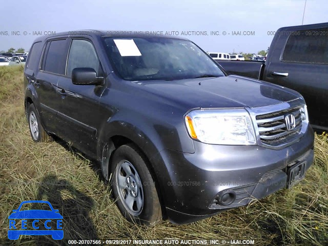 2015 Honda Pilot LX 5FNYF3H25FB023714 зображення 0