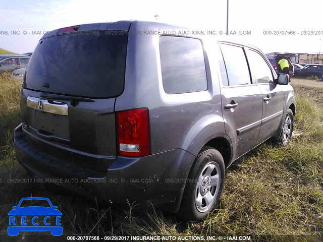 2015 Honda Pilot LX 5FNYF3H25FB023714 image 3