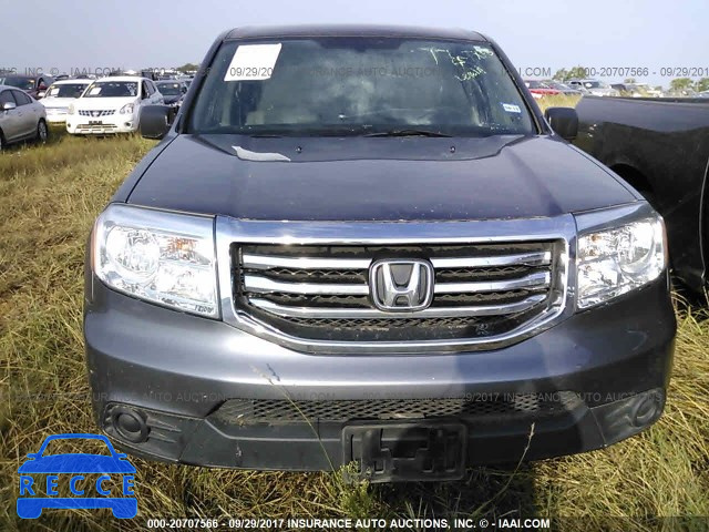 2015 Honda Pilot LX 5FNYF3H25FB023714 зображення 5