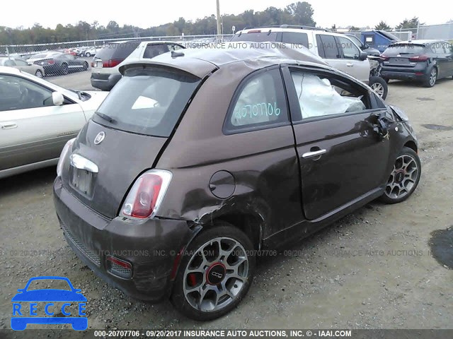 2013 Fiat 500 3C3CFFBR0DT655363 image 3