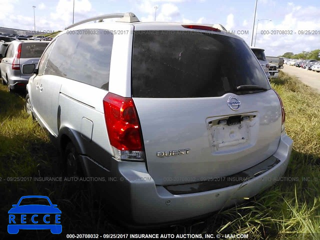 2005 Nissan Quest S/SE/SL 5N1BV28U15N102409 зображення 2