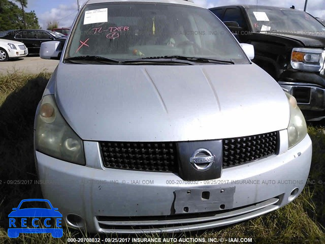 2005 Nissan Quest S/SE/SL 5N1BV28U15N102409 зображення 5