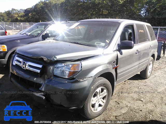 2007 HONDA PILOT 5FNYF281X7B017510 зображення 1