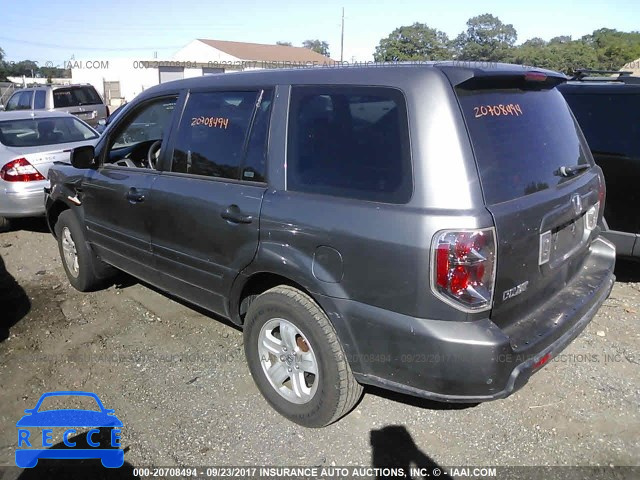 2007 HONDA PILOT 5FNYF281X7B017510 image 2