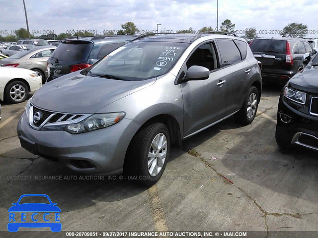 2012 Nissan Murano S/SL/LE JN8AZ1MU2CW103343 зображення 1