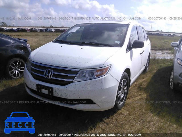 2011 Honda Odyssey EXL 5FNRL5H66BB031486 image 1