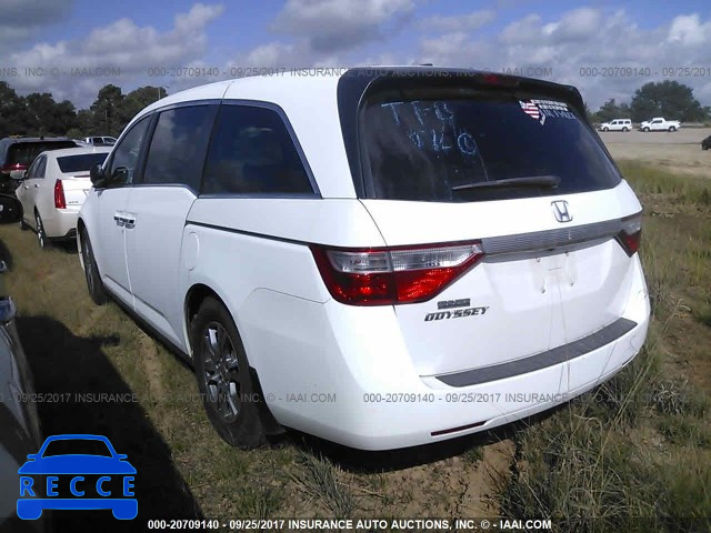 2011 Honda Odyssey EXL 5FNRL5H66BB031486 image 2