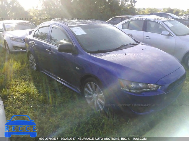 2008 Mitsubishi Lancer JA3AU86U28U027530 image 0