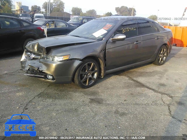 2008 ACURA TL TYPE S 19UUA76518A001627 зображення 1