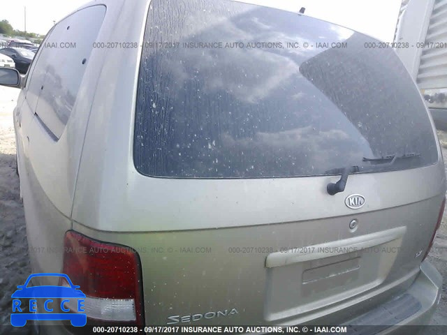 2004 KIA SEDONA KNDUP131146519293 image 2