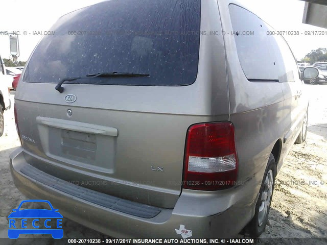 2004 KIA SEDONA KNDUP131146519293 зображення 3