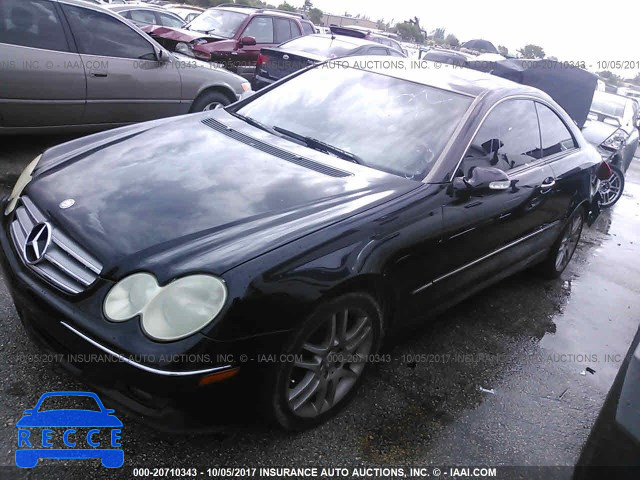 2008 Mercedes-benz CLK WDBTJ56H68F253562 image 1