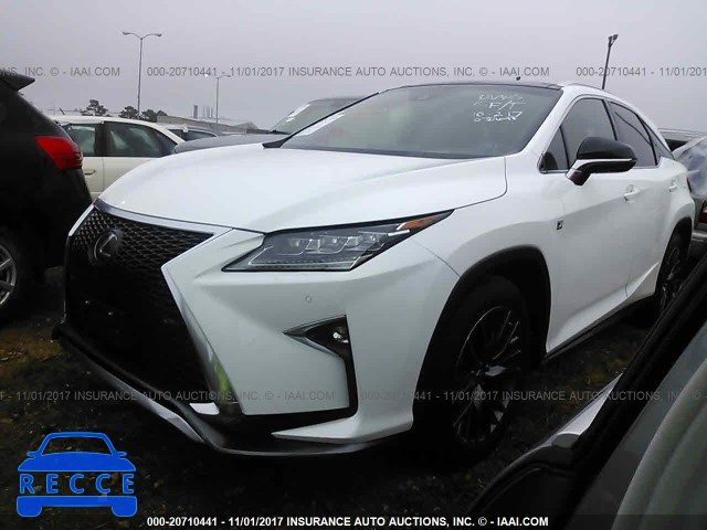 2017 LEXUS RX 350/BASE/F SPORT 2T2BZMCA4HC072648 зображення 1