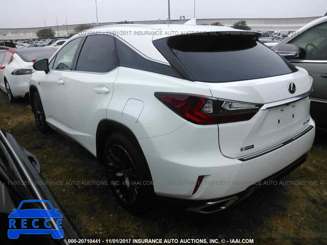 2017 LEXUS RX 350/BASE/F SPORT 2T2BZMCA4HC072648 зображення 2