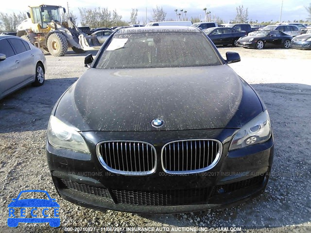 2012 BMW 750 I WBAKA8C50CCY37939 image 5