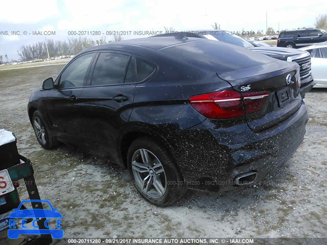 2015 BMW X6 XDRIVE35I 5UXKU2C52F0N77880 image 2