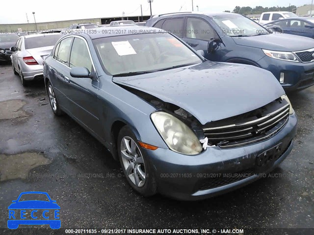 2006 INFINITI G35 JNKCV51E96M510160 image 0