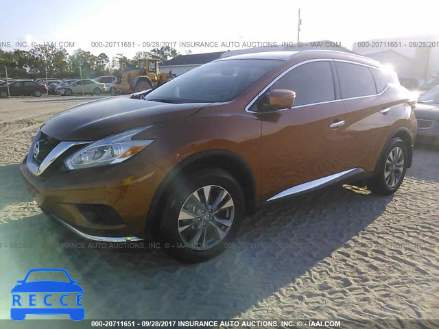 2017 NISSAN MURANO 5N1AZ2MGXHN107807 зображення 1